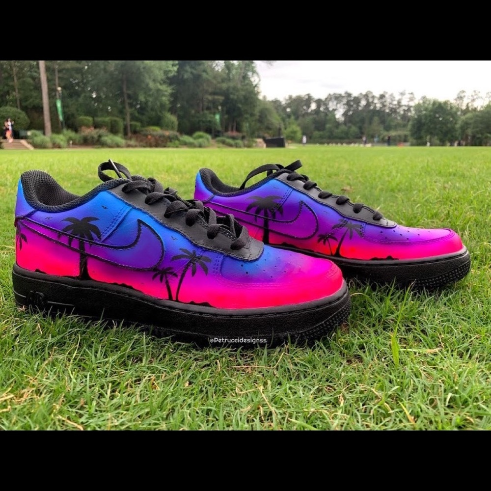 Nike Air Force 1 women men sunset
